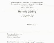 Hennie-Loring Hennie LÃ¶ring