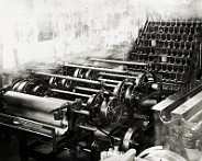 in_de_werkplaats_1d Restauratie van de machines (textiel) van de firma Carp na de brand in 1929.